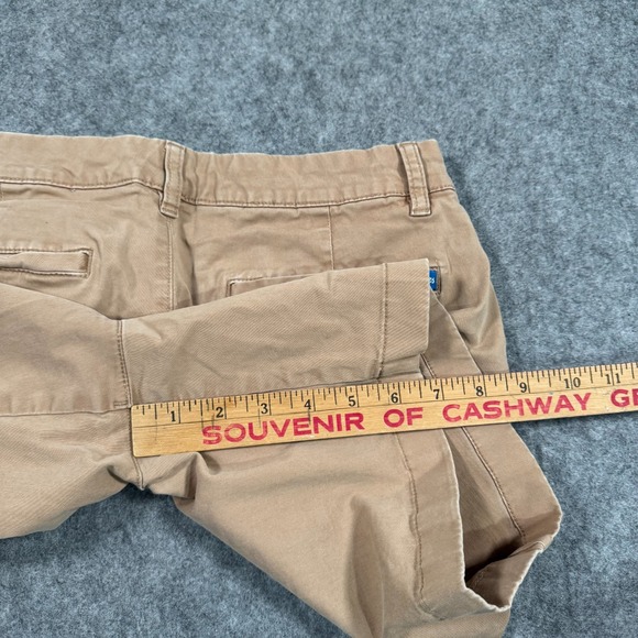 Chubbies Dark Khaki Brown The Staples 7" Flat Front Chino Shorts Men's Size 30 - Picture 7 of 7